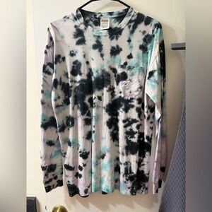 VS PINK Tie Dye Long Sleeve Tee